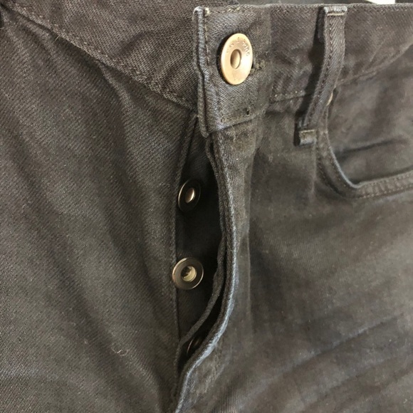 Rag & Bone Black Resin Fit2 Skinny Slim Jeans 30 - Picture 7 of 9